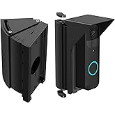 OLAIKE Waterproof Adjustable Angle Mount for Video Doorbell 1st & 2nd Gen & Doorbell 2/3/4,Doorbell Angle Mount(30 to 60 Degr