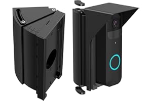 OLAIKE Waterproof Adjustable Angle Mount for Video Doorbell 1st & 2nd Gen & Doorbell 2/3/4,Doorbell Angle Mount(30 to 60 Degr