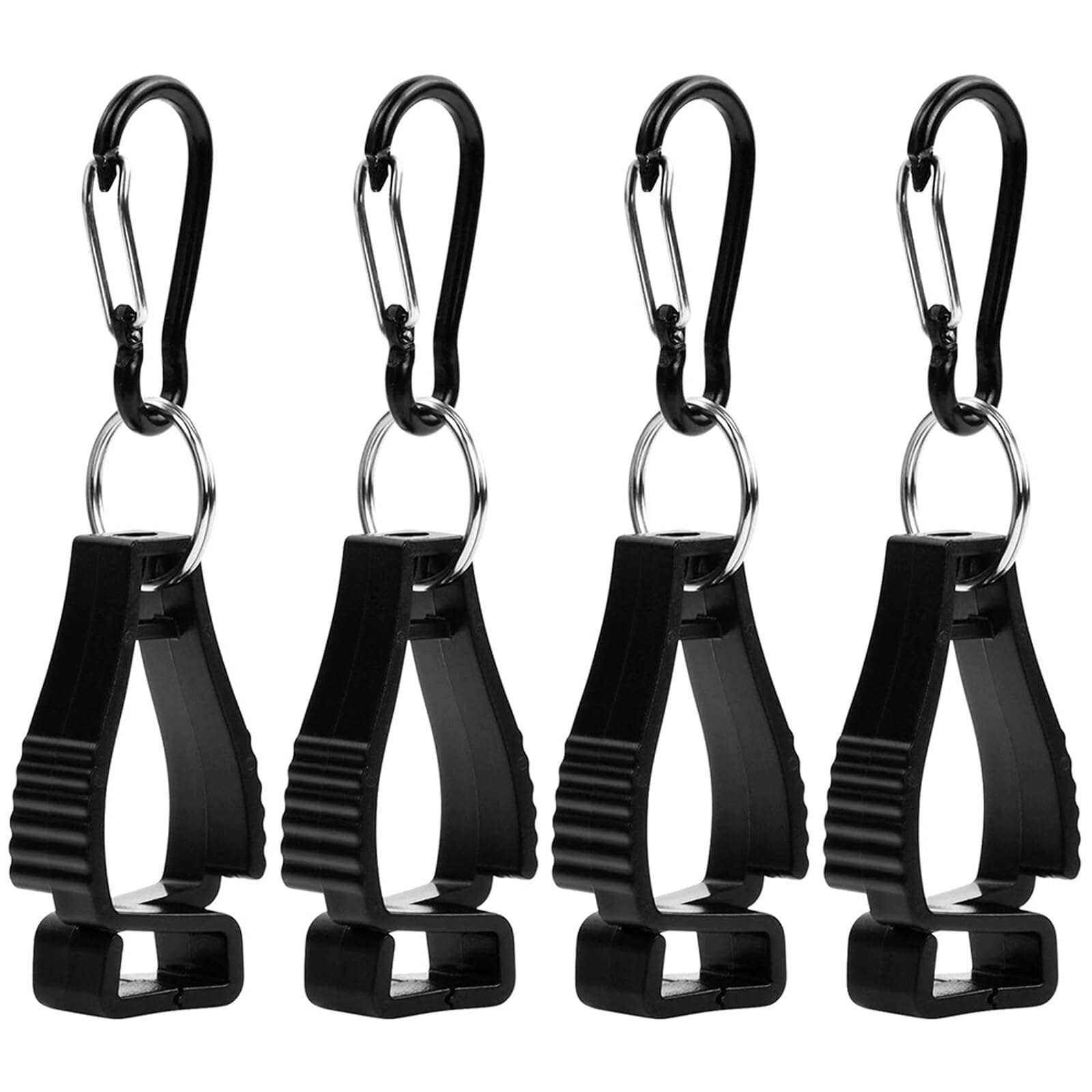 RoxNvm Glove Clips, Glove Clip Holder, 4 PCS Glove Grabber Clip Safety Work Glove Clip Glove Keeper, Glove Clamp Grabber Catcher Labor Glove Holder Guard Work Safety Clip for Work Gloves — image 1