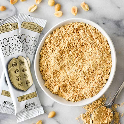 Crazy Richard’s - 100% All-Natural Peanut Powder, Powdered Peanut Butter, No Sugar Added, Non-GMO, Vegan Resealable Jar… - Image 4