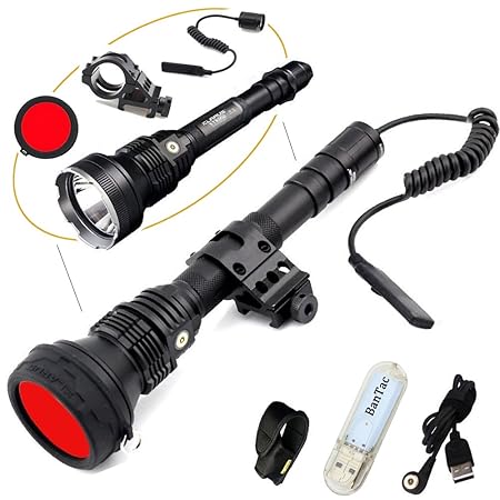 Klarus XT30R Jagd Taschenlampe Jagd Kit CREE XHP35 HI D4 LED 1800 Lumens Wiederaufladbare Tactical Taschenlampe Mit 18650 Akk
