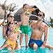 Anmei Mini Super Soaker Foam Pocket Water Guns (6 Pack) Toys For Kids Summer Swimming Pool Game Beach Sand Water Blaster Toy