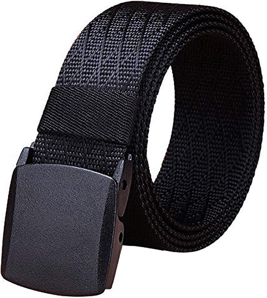 KEEPGOO Web Belt,Plus Size 47"-65" Mens Tactical Military Nylon Belt Big and Tall