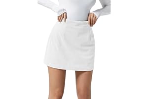 Wenrine Womens Corduroy Mini Skirt High Waisted Basic Casual A-line Short Pencil Skirts