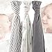 MoM-me 100% Cotton Muslin Baby Blanket - Swaddle Blankets - 3 per Package for Boys and Girls. Large Size 47inch x 47inch Nursing Cover, Car Seat Cover, Shower Gift. Giraffe - White - Chevron Designs