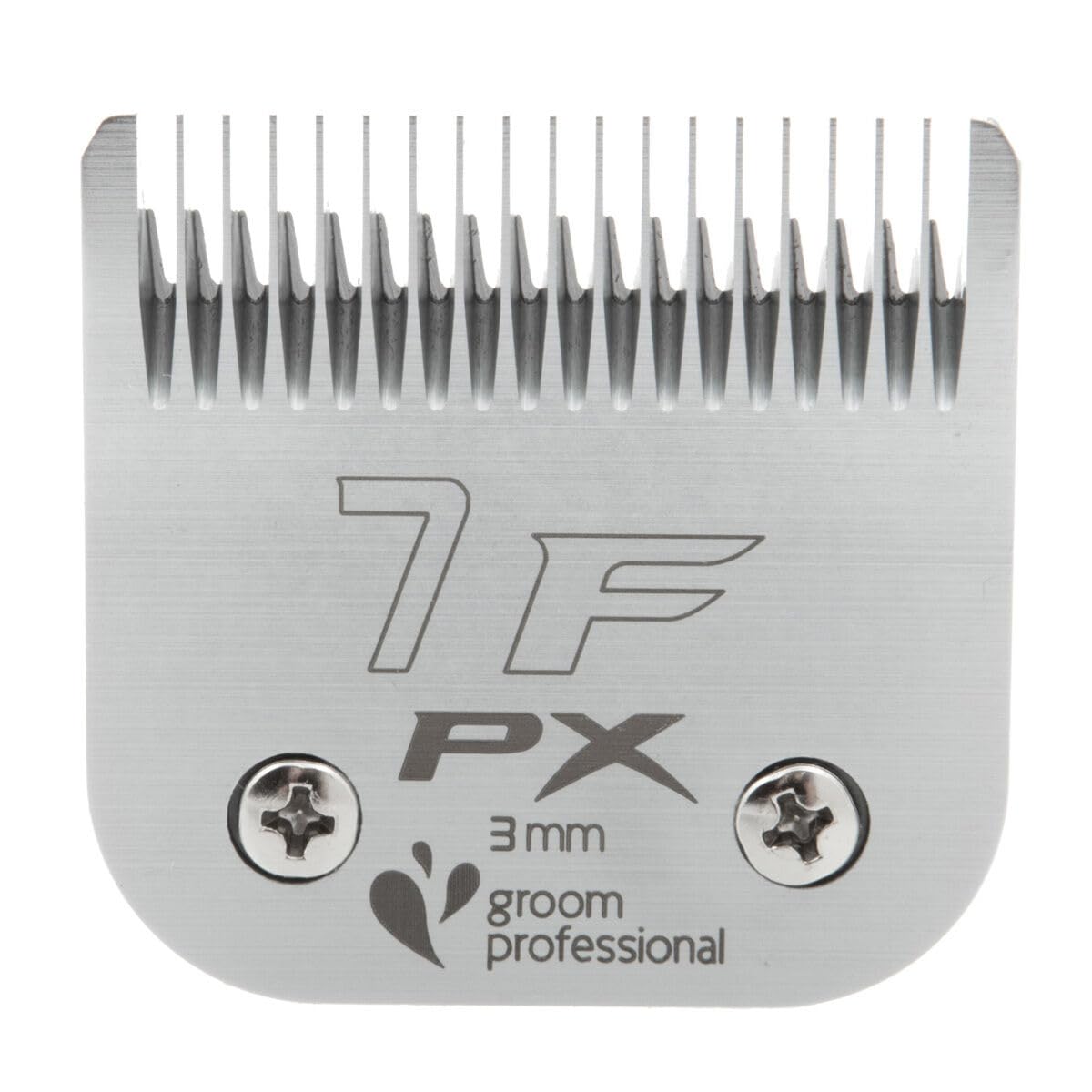 GROOM PROFESSIONAL Pro X Clipper Blade for Dog Grooming - Detachable Clipper Blade - Hardened Steel - Excellent Resistance to Wear & Excellent Cutting Performance - Replacement Blade - 7F