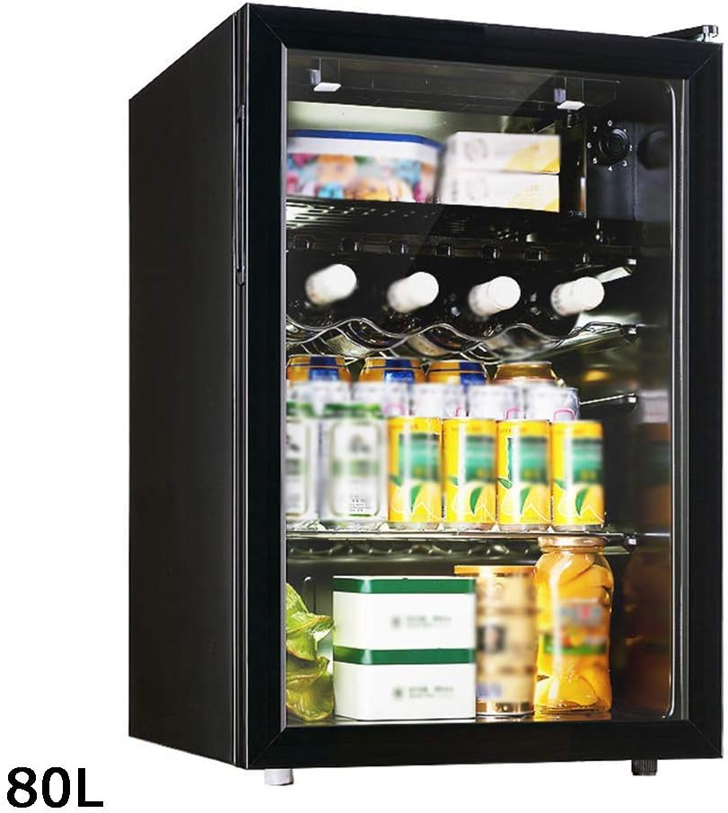 Wine Fridge Fridge Small Mini Freezer Cooler Constant Temperature Fresh Home Ice Bar Chilled Tea Cupboard Food Cabinet 80l 445 U0026 Times 470 U0026 Times Amazon De Large Appliances