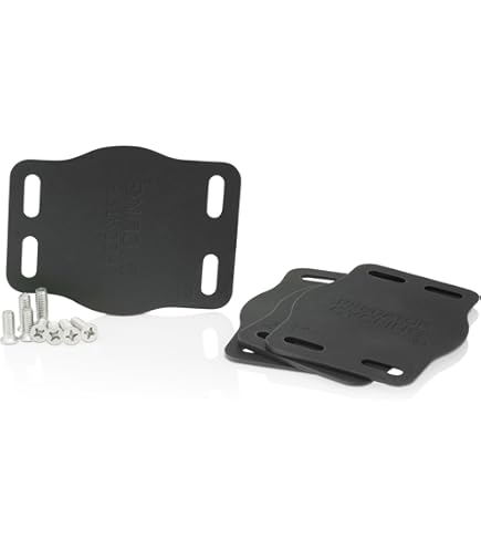 Cuñas De Calas Para Pedalier SHIMANO LOOK | Pack De 6 Unidades, 1 Grado, Apilables | Color Negro