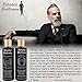 Men's Beard Grooming Set - Conditioner, Thickener with Tea Tree, Growth Oil, Mustache Softener, Natural Facial Hair Wash and Moisturizer (4oz)