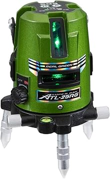 Amazon ムラテックkds 高輝度グリーンレーザー墨出器 スーパーレイ25rg 本体のみ Atl 25rg レーザー墨出し器