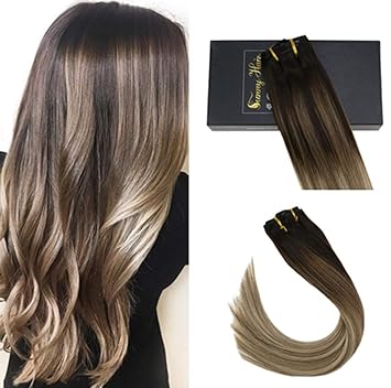 Amazon Com Valentine S Day Off Sunny Balayage Clip In Hair