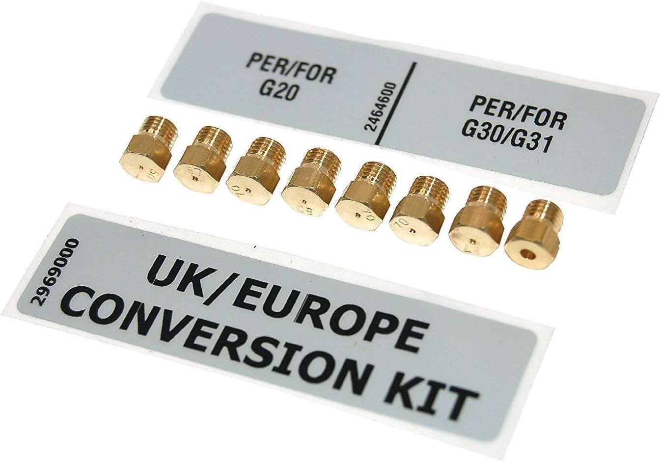 LPG Conversion Kit For Belling Dual Fuel Cooker FSDF608Dc