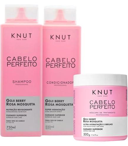 Kit Knut Cabelo Perfeito Goji Berry Shampoo 750ml Condicionador