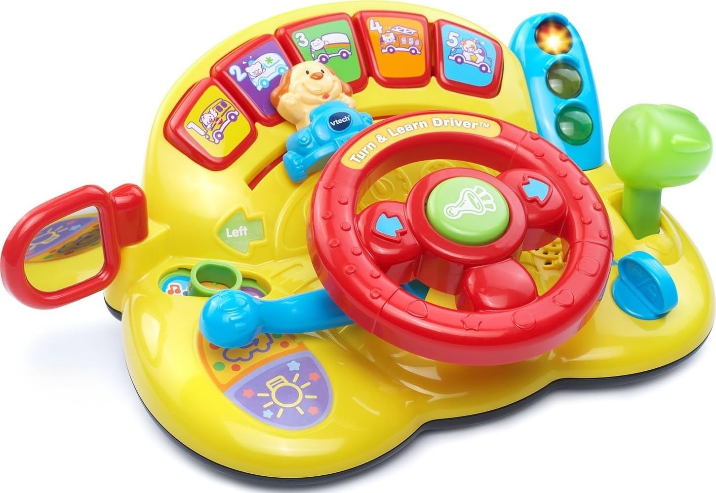 Controlador VTech Turn and Learn, amarillo