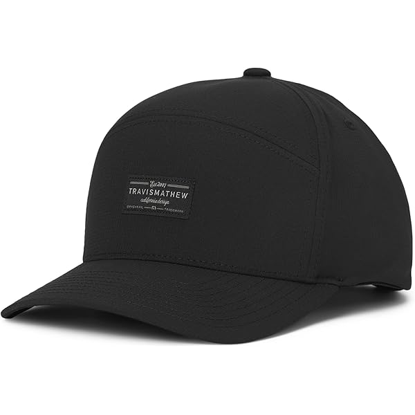 Casquette De Golf Travis Mathew – Noir – Taille L/XL – Flexfit – État Neuf