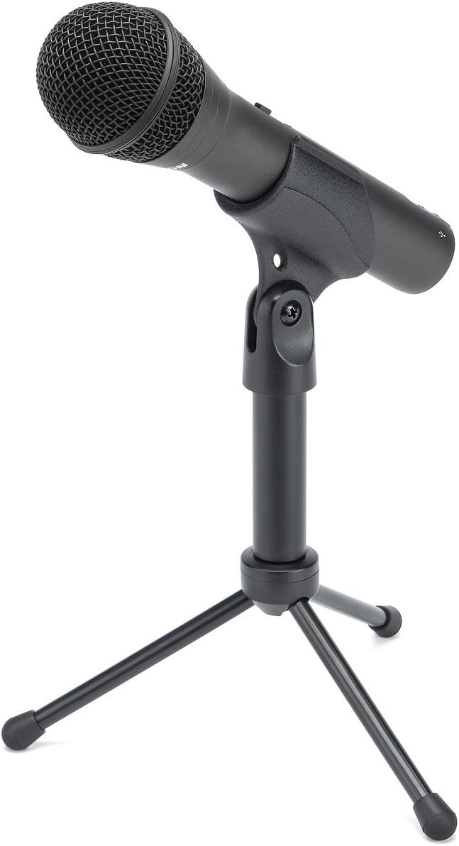 Samson Q2U Handheld Dynamic USB Microphone Recording and Podcasting Pack (Black): Musical Instruments