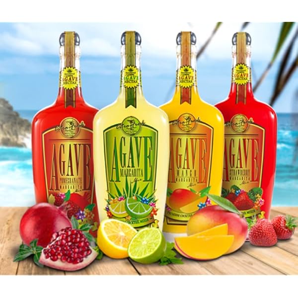 Amazon.com : Premium Agave Margarita Mix (2-pack) : Grocery