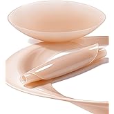 Vertvie Nipple Covers for Women Sticky Bra Reusable Adhesive Silicone Pasties Cover No Show Seamless Washable Breast Petals
