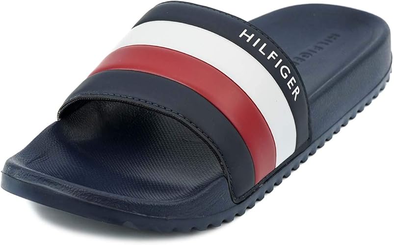 Amazon トミーヒルフィガー シャワーサンダル Tmrozi H メンズ Dblsy Size Tommy Hilfiger トミーヒルフィガー シューズ バッグ