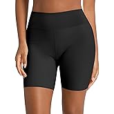 AugYew Women Slip Shorts for Under Dresses - Spandex Anti Chafing Seamless Boyshort, High Waisted Safety Underwear Pantie
