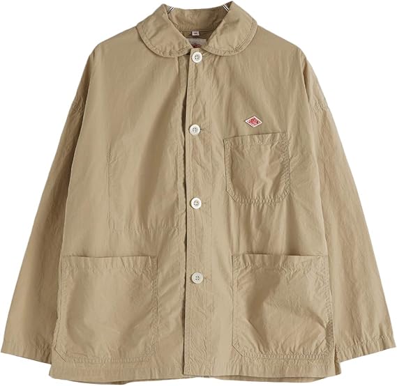 Amazon ダントン Danton ラウンドカラー シャツ ジャケット レディース 21春夏 Jd 3810msa 36 フリーサイズ Beige コート ジャケット 通販