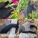 Knee Armor Heavy Duty Professional Knee Pads with Gel Cushions, EVA Foam, Adjustable Straps, Bonus Protective Gloves. Superb Knee and Hand Protection. Perfect for Construction, Gardening and More