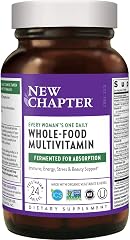 New Chapter Every Woman's One Daily, Women's Multivitamin Fermented with Probiotics + Iron + B Vitamins + Vitamin D3 + Organi