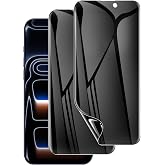 LYWHL 2 Pack for iPhone 17 Pro Privacy Screen Protector [Like Original Touch Sensitivity], Anti-Spy Private iPhone 17 Pro Film [Non-Glass], Case Friendly, Scratch-Resistant, Self-Healing