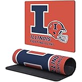 Head Case Designs Officially Licensed University of Illinois U of I Fighting Illini University of Illinois 9.84 x 11.81 x 0.12 inches (250 x 300 mm) - S Gaming Office Desk PC Keyboard Mouse Mat Pad