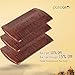 Red Sandalwood No Static Beard Comb, Pocket Hair Comb – Best Handmade Comb with Fine/Coarse Tooth