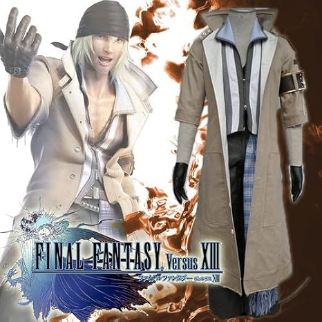 Amazon 超人気コスプレ服 ファイナルファンタジーxiii Final Fantasy13 Ff13 スノウ コスプレ衣装 アニメ 変装 仮装 女装 学園祭 制服 100 実物撮影 男性m コスプレ 仮装 通販