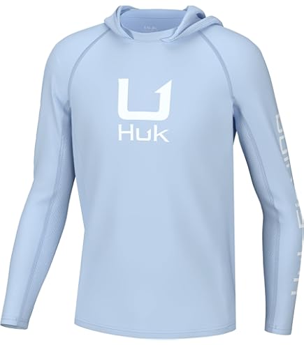 Chemise De Pêche Huk Noir Et Vert – Taille S, Manches Longues Avec évents, Occasion Très Bon état
