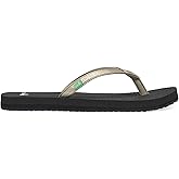 Sanuk Yoga Spree 4 | Yoga Mat Footbed | Flip Flops for Women | Yoga Sandals For Women | Women's Beach Sandals