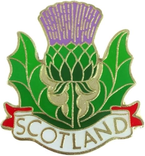 Amazon Com Glen Appin Scottish Thistle Metal Pin Badge With