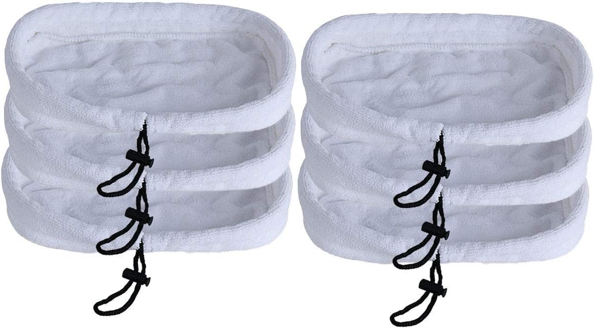 NEW 6 Washable Pads Steam Mop For Bissell 1867 203-2158, 2032158, 3255