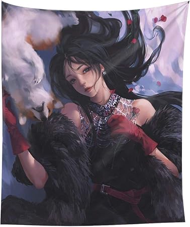 Amazon Co Jp アニメの美しさのセクシーなイラスト 26 タペストリー 北欧風タペストリー インテリア 装飾アート ウォールデコ 部屋や窓の飾り リビングルーム ベッドルーム 個性プレゼント 壁飾り モダン 多機能 おしゃれタペストリー 152x130cm Generic