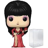 Funko Elvira 40th Anniversary - Elvira Mistress of The Dark Pop! Vinyl Figure (Bundled with Compatible Pop Box Protector Case)