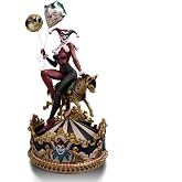 Iron Studios Collectible Statue Art Scale 1/10 Harley Quinn Unleashed DC Comics Polystone Multicolor 11.8 inches 30cm