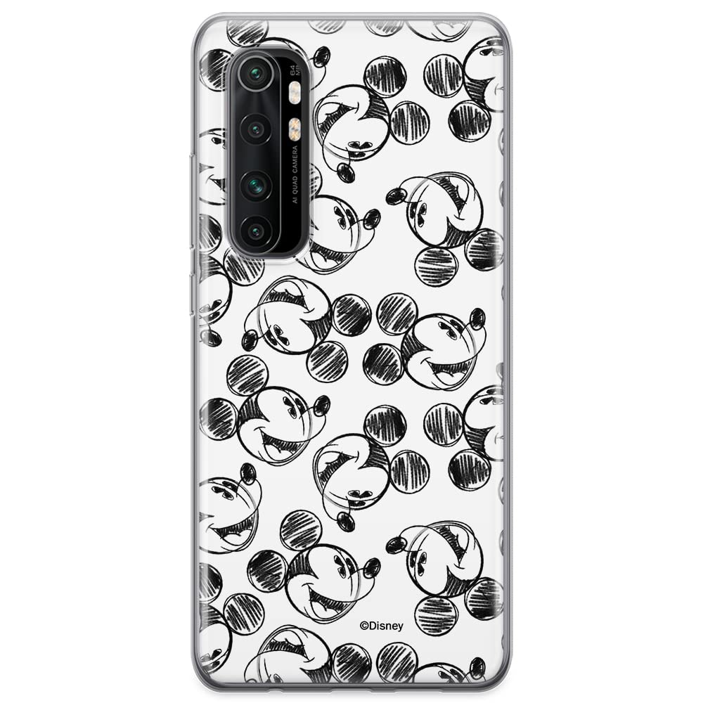 ERT GROUP mobile phone case for Xiaomi MI NOTE 10 Lite original and officially Licensed Disney pattern Mickey 025 optimally adapted to the shape of the mobile phone, case made of TPU