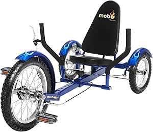 Mobo Triton Pedal Go Kart Trike. Kids 3-Wheel Bike. Youth Cruiser Tricycle