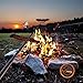 M KITCHEN WORLD Marshmallow Roasting Sticks - Telescopic Smores Skewers Hot Dog Extending Stainless Steel Fork - Extra Long 3.75 FT-45 inches - Set of 5 - Fire Pit, Camping, Campfire, Bonfire Kids