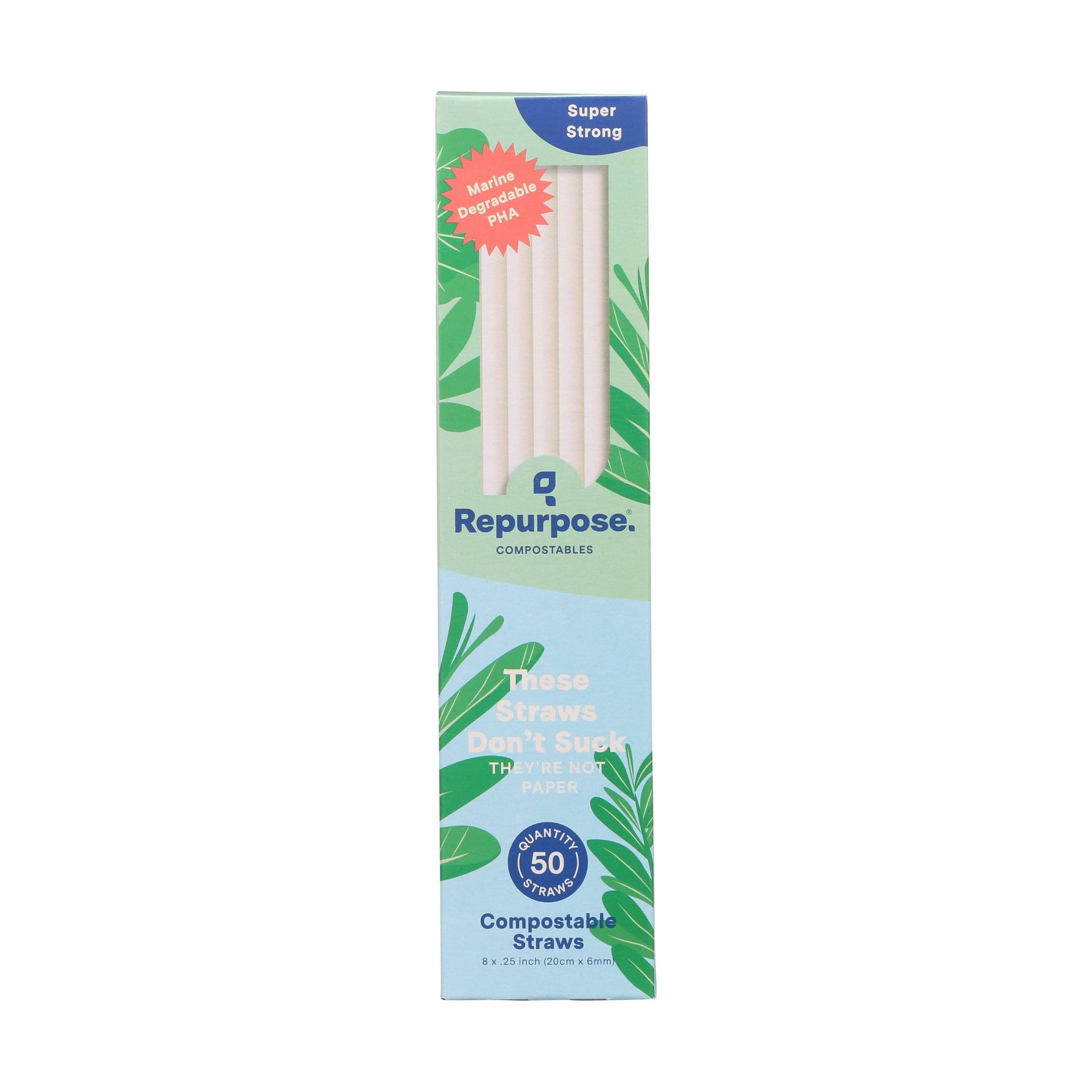 Photo 1 of Repurpose, Eco-Bendy Straw, 50 Count