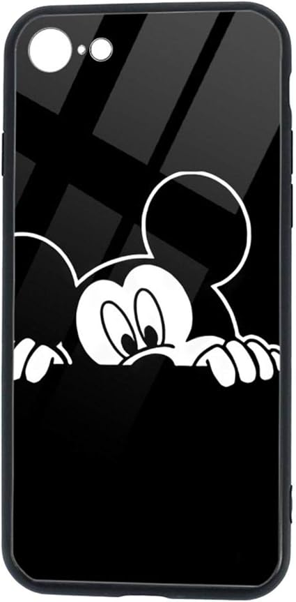 Amazon Co Jp ディズニー ミッキーマウス Iphone Se ケース 第2世代 Iphone8 Iphone7 対応 薄型 耐衝撃 透明カバー 衝撃吸収 黄変防止 滑り止め カメラ保護 Tpuバンパー 指紋防止 強化ガラス 家電 カメラ