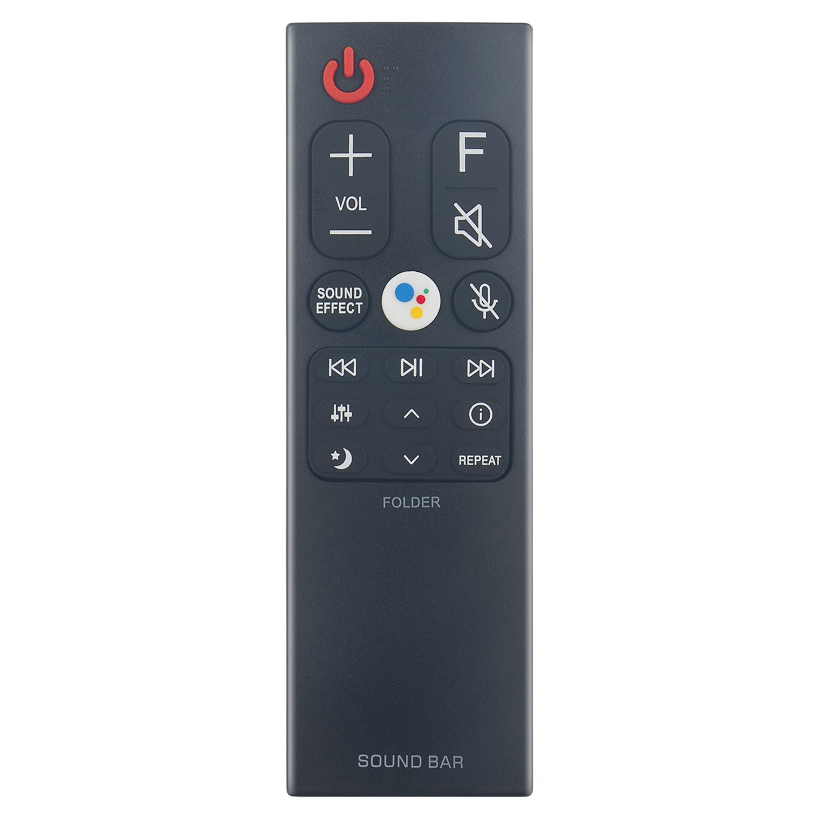 New AKB75595321 Replace Remote Control - VINABTY AKB75595321 Soundbar Remote Control Replacement for LG Sound bar AKB75595321 SPL8-W SL10Y SL9Y SL8Y SL10YG SL8YG SL9YG Remote Controller