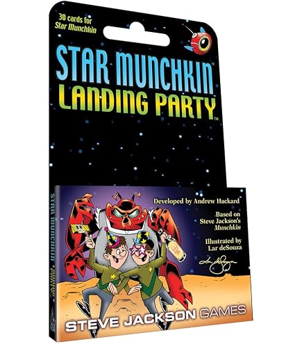Star Munchkin Space Ships – Lustige Erweiterung, Englisch, Ab 10 Jahren