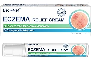 Fast-Acting Itch Relief Cream for Eczema, Intensive Moisturizer for Itchy Dry Rough Irritated Skin, Fragrance-Free & Dye-Free