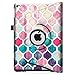 Fintie iPad Air 2 Case (2014 Release) - 360 Degree Rotating Stand Protective Case Smart Cover with Auto Sleep/Wake Feature for Apple iPad Air 2, Moroccan Love