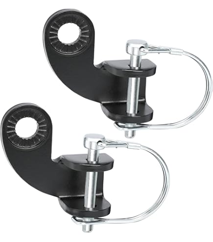 Coupleur D’attelage Universel Pour Remorque Vélo Burley – Acier, Noir, Installation Facile