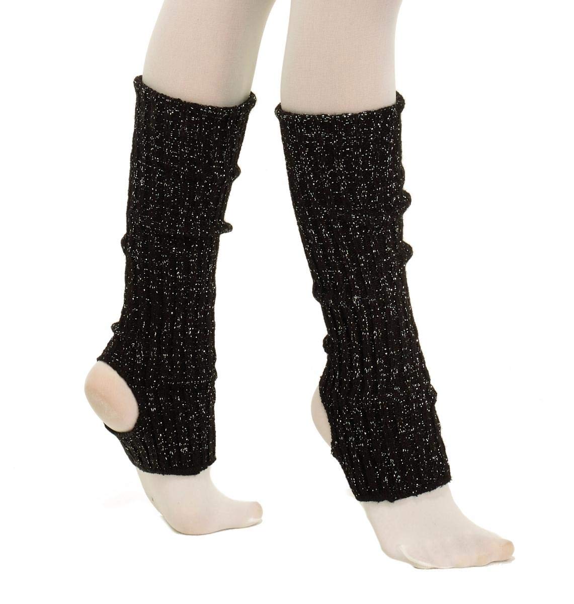 Intermezzo Women's Leg Warmers 2663 Prelux - Colour: Black/Silver (073) - Size: One Size