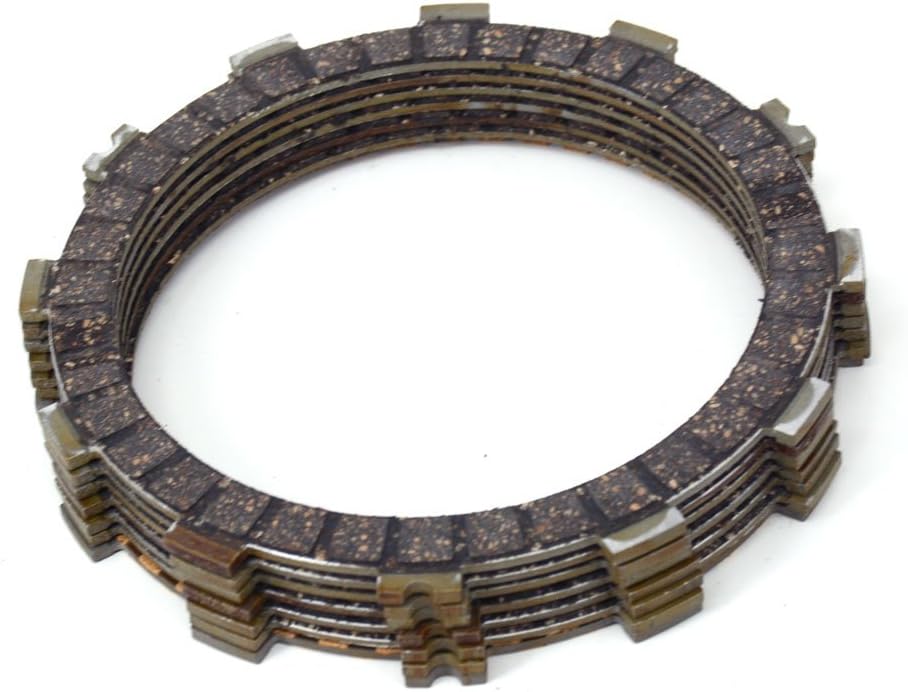 YSMOTO Motorcycle Clutch Plates Disc Kit Set For SUZUKI SFV400A 10-15 DL650 04-15 DL650A 07-16 V-Strom 650 DL650XA 15-16 Dirt Bike Street Bike Motorbike 7 Pcs